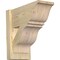 Ekena Millwork Funston Traditional Rough Sawn Outlooker, Douglas Fir, 8"W x 16"D x 16"H OUT08X16X16FST01RDF - alternate 1